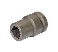 Douille courte 12 mm impact - 1/2'' - 6 pans