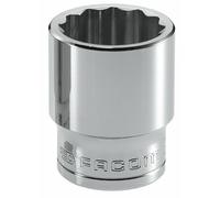 Douille courte 12 pans - carré 1/2" - ouverture maximum 14 mm - S FACOM