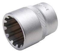 Douille courte 16 mm - 3/8'' - 12 pans