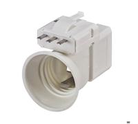 Douille DCL - L'EBENOID - 045231 - Culot E27 - Blanc - 75 W