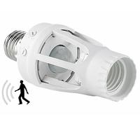 Douille de lampe E27 à détecteur de mouvement - Lunartec