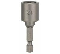 Douille de serrage magnetique 1/4 pour vis 6 pans D12 L50 Bosch