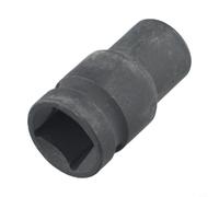 Douille de taraud carrée 1,27 cm M6 vers outil de taraudage métrique M24 - Adaptateur de tige carrée pour visseuse à percussion - pour construction en acier Cr-V (M16)