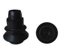 Douille E14 Thermoplastique simple bague Noir noir G
