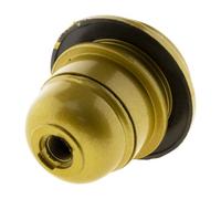 Douille E27 + bague - doré - Zenitech