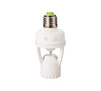Douille E27 - Détecteur - 360°, durée ajustable, compatible LED/CFL