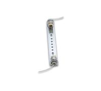 Douille E27 en plastique blanc avec bornes, idéale pour l'éclairage intérieur et extérieur des lampes et appliques.