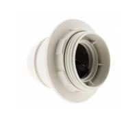 Zenitech Douille E27 + bague thermoplastique norme CE – blanc