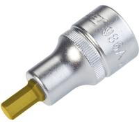 Douille-embout 6 pans intérieurs 1/4\ Longueur: 52 mm Hazet 986A-1/4 Propulseur: 1/2\ (12.5 mm) 1 pc(s)
