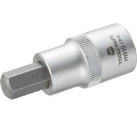 Douille-embout 6 pans intérieurs 10 mm Longueur: 55 mm TOOLCRAFT 816159 Propulseur: 1/2\ (12.5 mm) 1 pc(s)