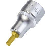 Douille-embout 6 pans intérieurs 3/16\ Longueur: 52 mm Hazet 986A-3/16 Propulseur: 1/2\ (12.5 mm) 1 pc(s)
