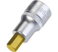 Douille-embout 6 pans intérieurs 3/8\ Longueur: 52 mm Hazet 986A-3/8 Propulseur: 1/2\ (12.5 mm) 1 pc(s)