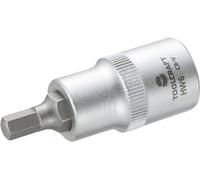 Douille-embout 6 pans intérieurs 6 mm Longueur: 55 mm TOOLCRAFT 816156 Propulseur: 1/2\ (12.5 mm)