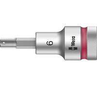 Wera Douille à embout Zyklop 8740 C HF – 1/2" (12,5 mm) fonction de retenue, 6 x 60 mm