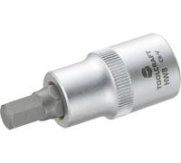 Toolcraft Douille-embout 6 pans intérieurs 8 mm, 55 mm, 1/2" (12.5 mm) 816158 - 1 pc