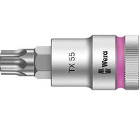 Douille-embout 6 pans intérieurs (TX) T 55 Longueur: 60 mm Wera 05003837001 Propulseur: 1/2 (12.5 mm) 1 pc(s)