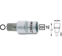 HAZET Douille mâle 990-8 ∙ Carré creux 12,5 mm (1/2 pouce) ∙ Profil denture multiple intérieur XZN ∙ 53 mm HAZET Quantité:1