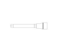 Douille embout héxagonal 10mm L.140mm 1/2'' CrV - SA 0391 - CLAS Equipements