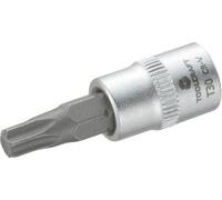 Douille-embout TORX® intérieur T 30 Longueur: 37 mm TOOLCRAFT 816153 Propulseur: 1/4\ (6.3 mm)