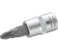 Douille-embout vis Pozidriv PZ 2 Longueur: 37 mm TOOLCRAFT 816057 Propulseur: 1/4\ (6.3 mm)