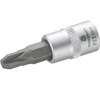 Douille-embout vis Pozidriv PZ 3 Longueur: 37 mm TOOLCRAFT 816059 Propulseur: 1/4\ (6.3 mm)