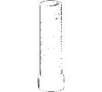 douille filetée Hansa M24x1,5 59910100 M24 x 2000