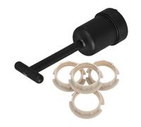 Douille G9 Adaptateur D'abat-jour Noir en Plastique, Lot de Set