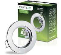 Douille halogène encastrée ronde chrome GU10 MR16 ARDALI LUMILED