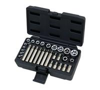 Douille KS Tools Coffret de douilles et douilles tournevis TORX®, 1/4'' - 3/8'' - 1/2'', 30 pièces
