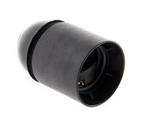 Zenitech Douille E27 lisse sans bague thermoplastique noir