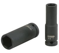 Douille longue à chocs 6 pans 1/2, 14 mm sur carte - KSTOOLS - 515.1114-E"