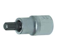 DOUILLE MALE SPLINE (XZN - MULTIDENTS) CARRE 1/2 - EMBOUT XZN 8 mm Long 55 mm
