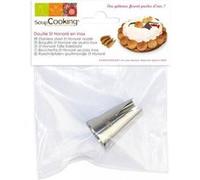 Scrapcooking 1804 Douille Saint Honoré Inox Argent 14 x 10,8 x 3,2 cm