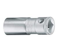 Douille pour bougie d'allumage avec ressort de maintien 16 mm 1/2