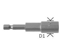 Douille Pour Vis À Tête 6 Pans L=65Mm Ø8Mm Bosch 2608550560 G