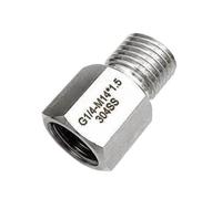 Douille réductrice hexagonale M14 mâle à femelle | Adaptateur en acier inoxydable 304, raccord haute pression(M12X1.5 FEMALE_MALE TO FEMALE)