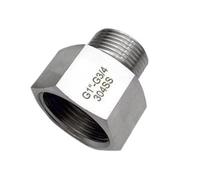 Douille réductrice hexagonale mâle à femelle G3/4" | Adaptateur en acier inoxydable 304, raccord haute pression(3L4 BSPP FEMALE_MALE TO FEMALE)