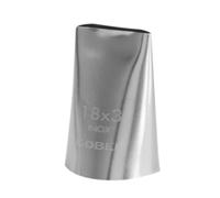 Douille Ruban en Inox - 18 x 3 mm
