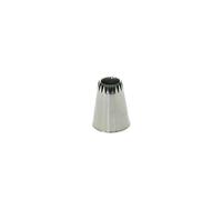 Douille Sultane Cannelée Cone Rasant Inox de BUYER Petit modèle