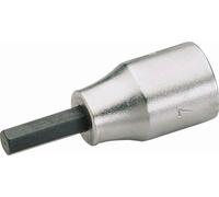 SAM Outillage Douille tournevis 1/2'' mâle 6 pans longueur 55 empreinte 8