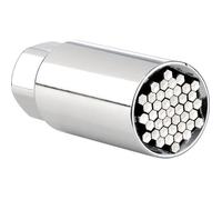 Douille universelle pour clé à cliquet - AGT - 9-21 mm - Chrome-vanadium