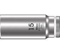 Douille Wera 05004512001 1 pièce 6 pans extérieurs 15 mm 1/4 1/4 1 pc(s)