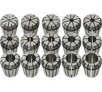 Douilles de serrage ER25 15 pcs Ensemble d'outils de tournage