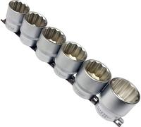 Douilles Douille Noix VIELZAHN 12-KANT 27 30 32 34 36 38 mm