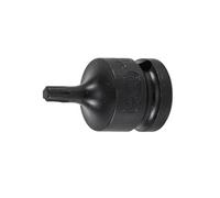 douilles embouts 1/2 impact a chocs torx court de t20 a t70 - dimensions : torx-t30-choc -