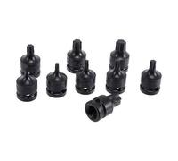 Douilles embouts type Torx à choc - T20 - T70