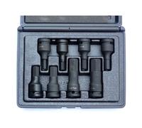 DOUILLES IMPACT 6 PANS MALES A CHOC CARRE 1/2 COFFRET DE 8 DOUILLES