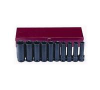 douilles impact a choc profondes carre 1/2 coffret de 10 douilles -