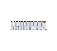 douilles imperiales, en pouces profondes carre 3/8 - 11 douilles -