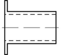 Douilles isolantes KORREX blanc synthétique p. M 20 Longueur 15 884986300200015 (100 pièces)
